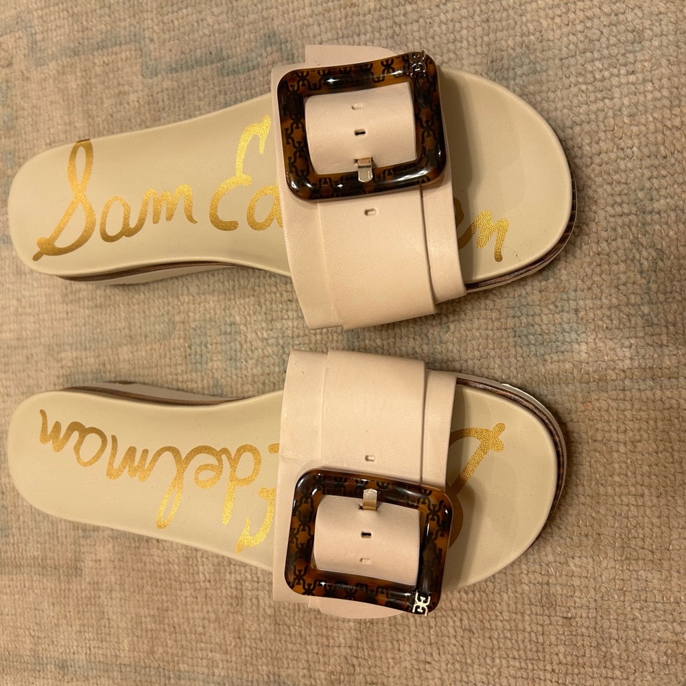 Ariane Sam Edelman Platform Slide NEW Without box.